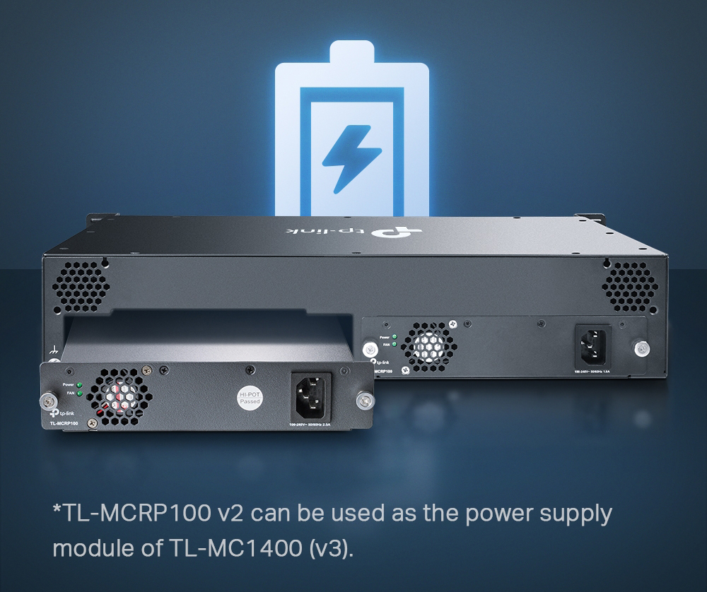 TL-MC1400 V2 14-Slot Rackmount Chassis